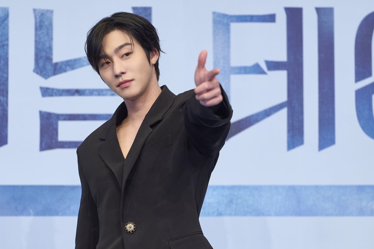 안효섭이 '파이널테이블' 제작발표회에 참석했다./사진제공=JTBC