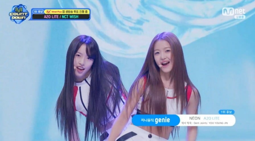 A2O LITE / 사진 = Mnet ‘엠카운트다운’ 방송 캡처