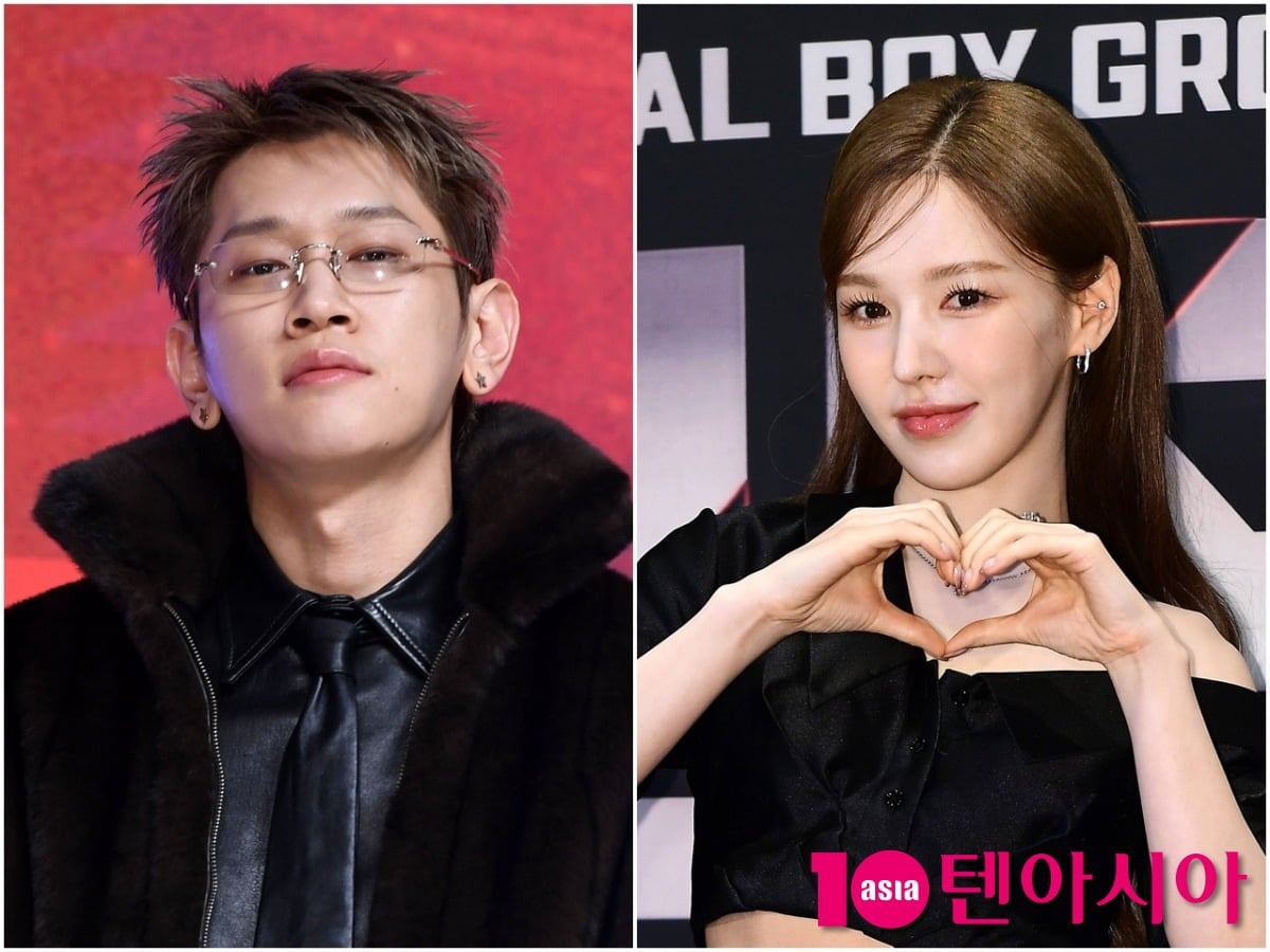 크러쉬와 레드벨벳 웬디가 각 공식 행사에 참석했다. / 사진=텐아시아DB