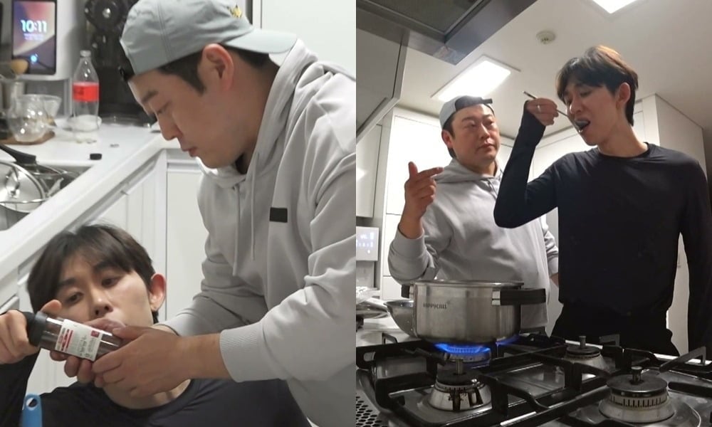 코드 쿤스트가 '모태 마름'이라는 수식어가 떠오르는 날씬한 모습으로 눈길을 끈다. / 사진제공=MBC