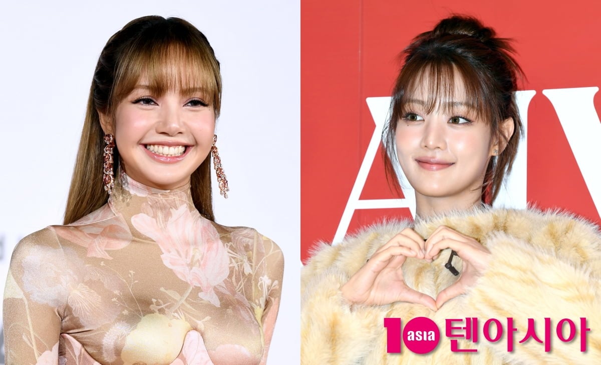 블랙핑크 리사, 아이들 민니 / 사진=텐아시아 DB