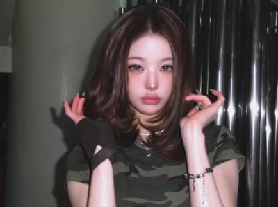 장원영, 얼핏 보고 단발 변신한 줄…청순 공주 어디 가고 '밀리터리 여신' 변신