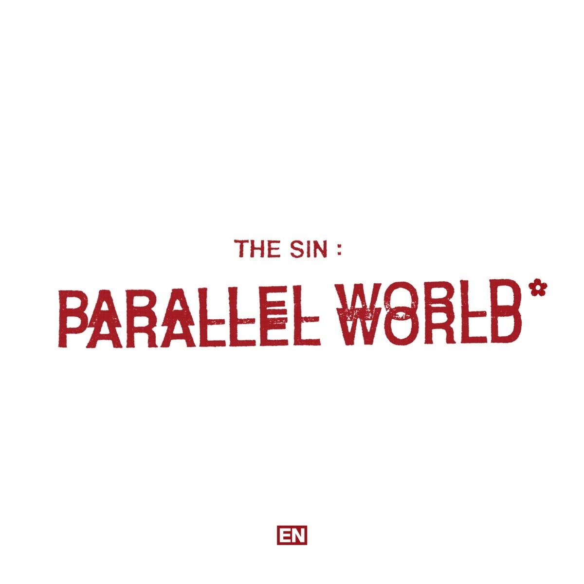 그룹 엔하이픈의 스핀오프 싱글 'THE SIN : PARALLEL WORLD' 커버 이미지. / 사진 제공=빌리프랩