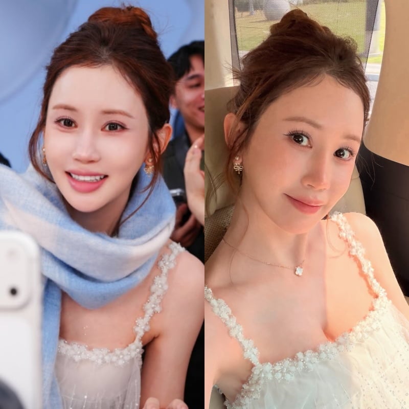 배우 이다해가 달라진 외모로 성형 의혹에 휩싸이자 직접 입을 열었다.  / 사진=SNS
