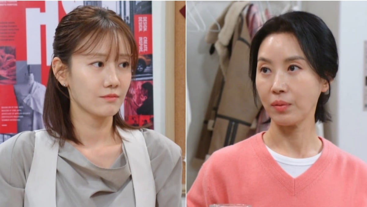 정민아가 김희정의 달라진 행동을 수상하게 여긴다. / 사진제공=KBS '엄마가 미쳤어요'