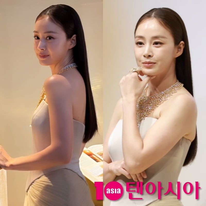 배우 김태희가 직접 공개한 사진이 화제다./ 사진=텐아시아 DB
