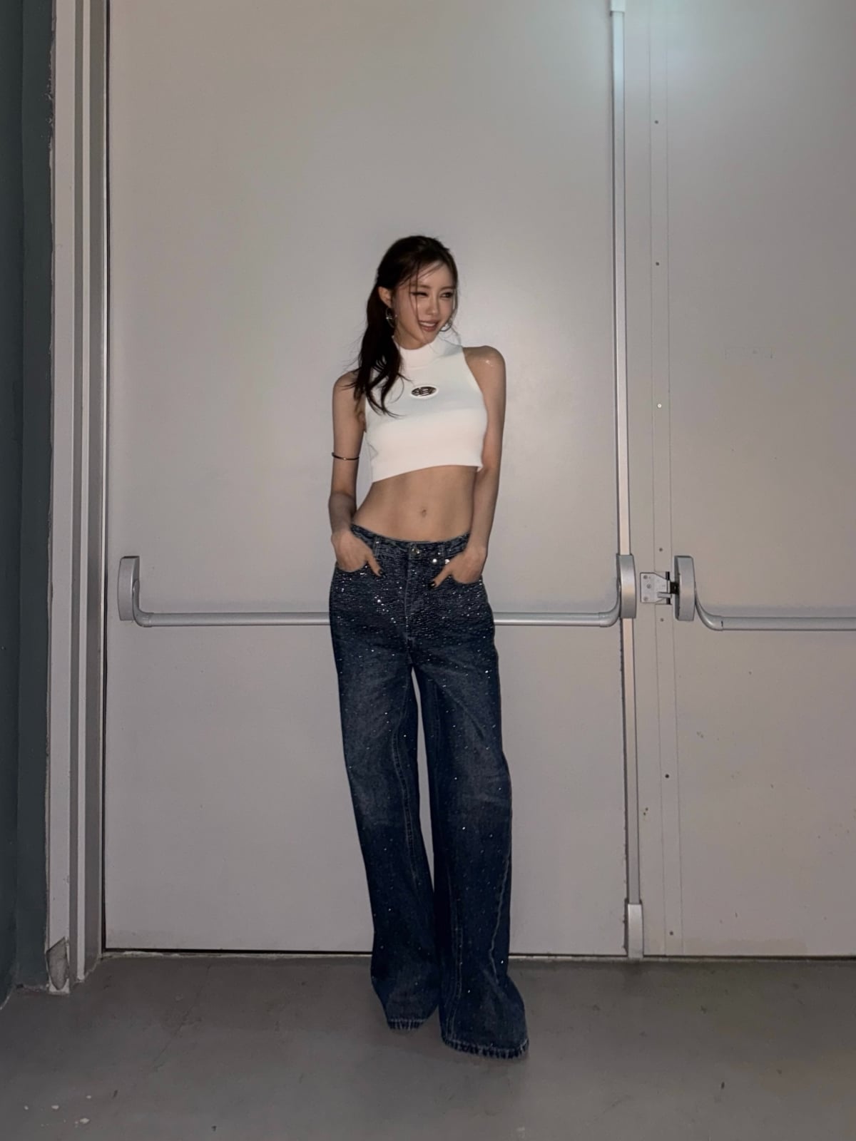 그룹 티아라 출신 효민이 37세에도 군살 없는 몸매를 자랑했다. / 사진=SNS