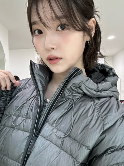 '33세' 아이유 단발 머리에 난리났다…단발병 발발하겠네