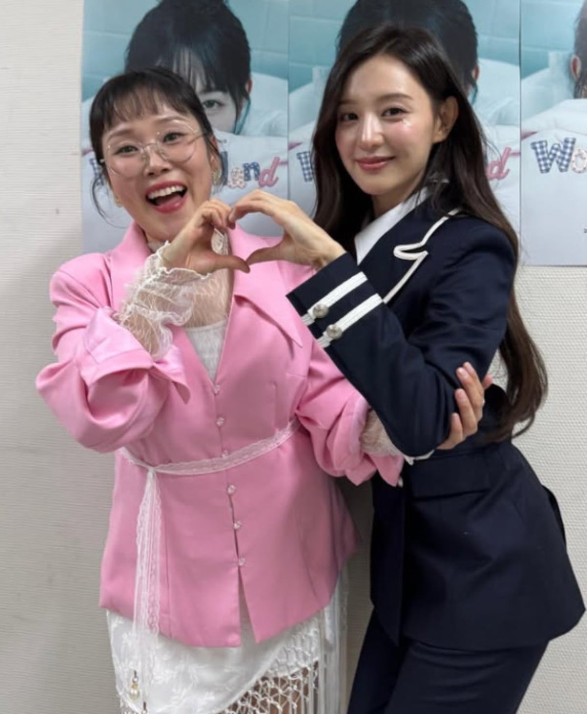 박슬기가 이틀간 진행된 김지원의 팬미팅의 MC로 나섰다. / 사진=박슬기 SNS