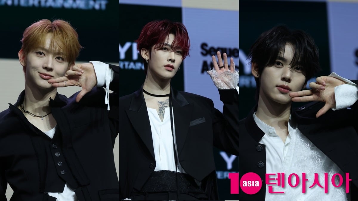 앤더블 쇼케이스 유승언, 리키, 한유진 / 사진= 송이채기자