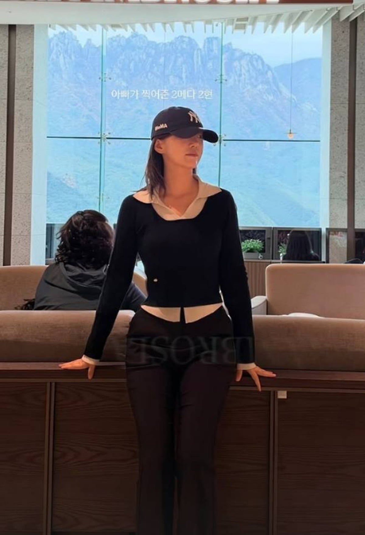 31기 옥순이 방송 때보다 앙상해진 몸매를 뽐냈다./사진=SNS