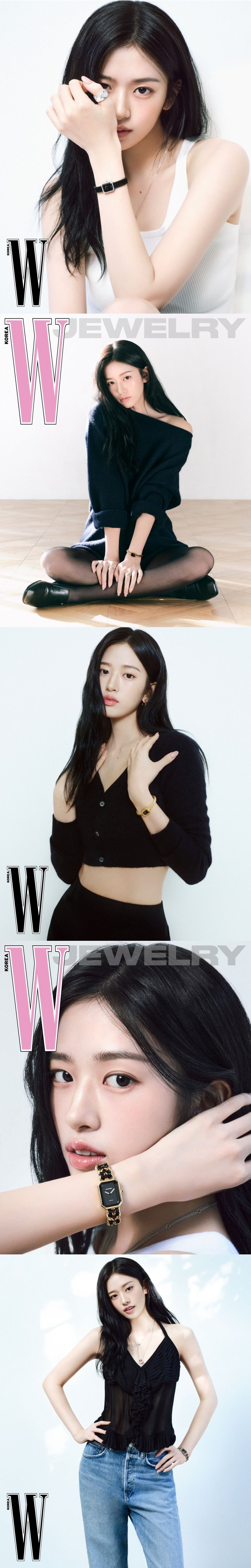 그룹 아이브(IVE) 안유진이 군살 없는 늘씬한 몸매를 뽐냈다. / 사진제공=더블유