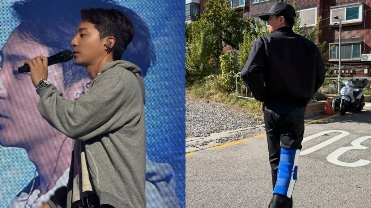 공연을 약 한 달 앞두고 있는 로이킴이 무릎 부상을 당했다. / 사진=로이킴 SNS