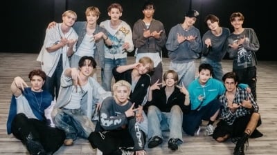 하이브 보이그룹, 국경 넘은 협업…산토스 브라보스, 앤팀 또 만났다