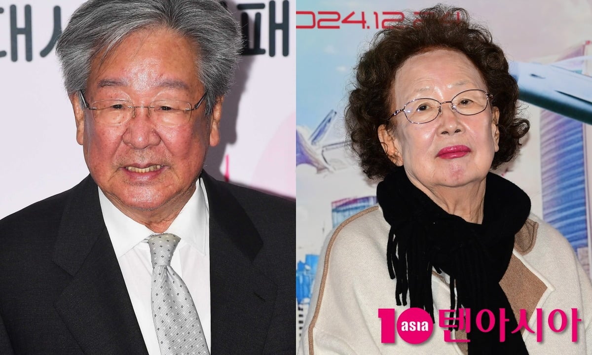나문희가 故 최불암의 빈소를 찾았다. / 사진=텐아시아DB