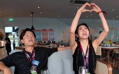'다모 폐인' 환장할 투샷…하지원, 이서진 옆에서 손하트 "특급 수발"