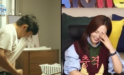 '위생 논란' 기안84, 코 묻은 수건으로 입 닦기…유리 "왜 안 아파?" ('나혼산')