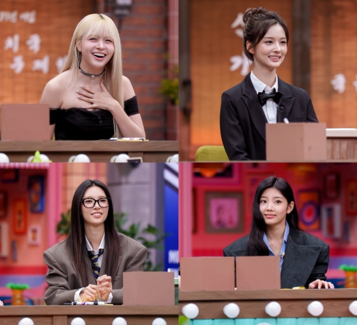 엔믹스 릴리와 설윤, 아일릿 윤아와 원희가 '놀라운 토요일'에 출연한다. / 사진제공=tvN