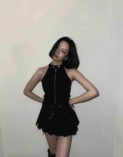 '34세' 선미, 단발로 <br>확 달라진 분위기